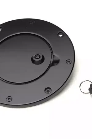 Rampage Black Locking Fuel Door 85006 | RealTruck Holiday Sale
