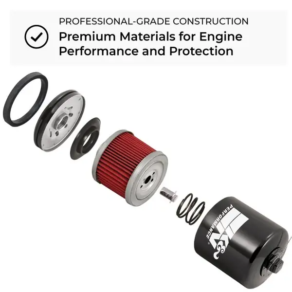 K&N Honda / Kawasaki / Yamaha / Triumph 3in OD x .75ID x 2.210in H Oil Filter Mega Sale