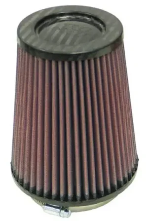 Affordable K&N Round Tapered Universal Air Filter 4in Flange ID x 5.375 Base OD x 4in Top OD x 6.5in H
