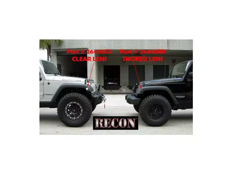 Instant Buy Recon LED Fender Lights 264135BK | RealTruck