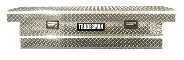 Tradesman Aluminum Economy Cross Bed Truck Tool Box (70in./Front Opening) - Brite Secure Checkout