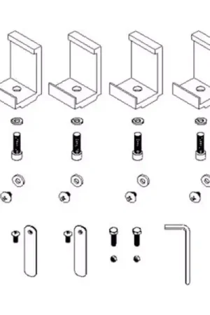 Roll-N-Lock Replacement Hardware Bag - M-Series 119-449 | RealTruck Popular