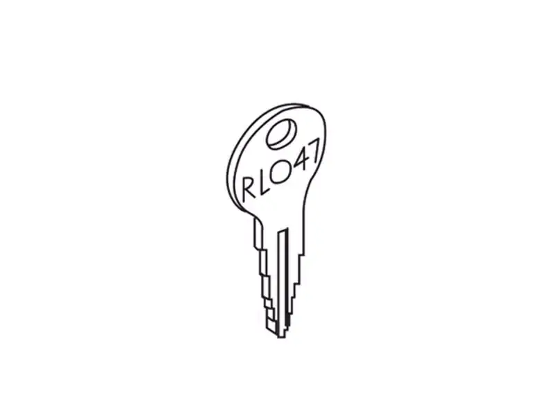 While Supplies Last Roll-N-Lock Replacement Key - RL038 RL038 | RealTruck