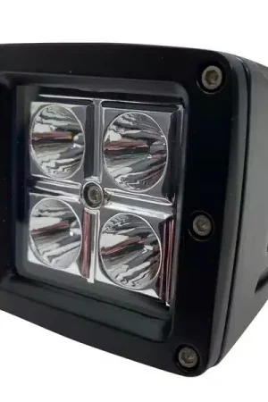 Race Sport Street Series 3x3 Cube LED Spot Light w/ Amber Cover RS-4L-3X316W | RealTruck Shop Now