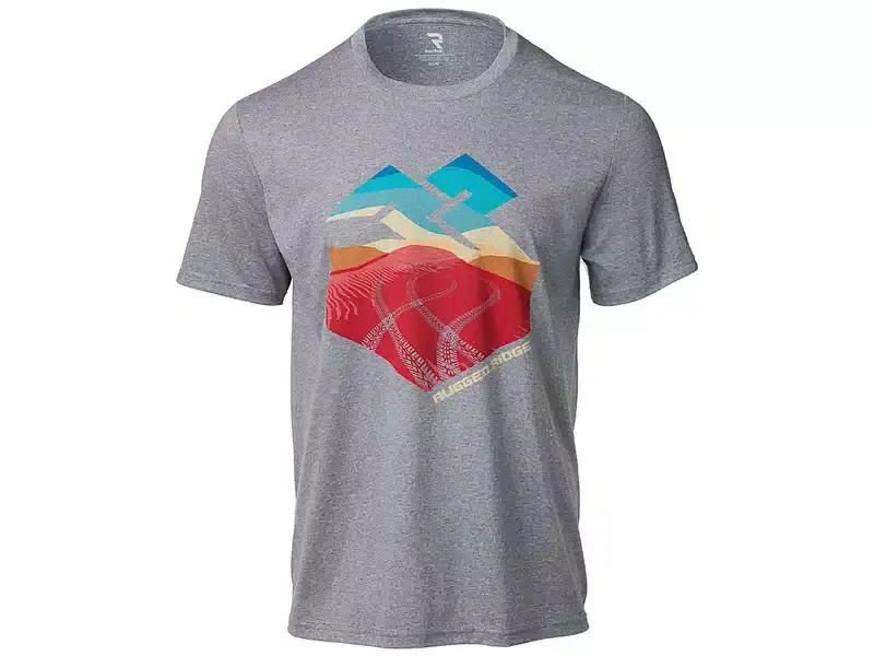 Rugged Ridge Men's Heather Grey Double R Roads T-Shirt RR0002100073XL | RealTruck Place Order