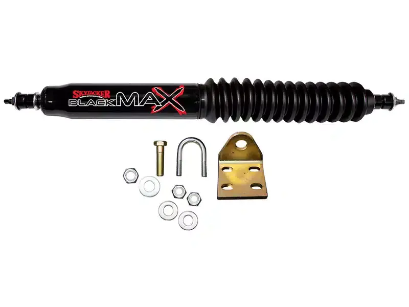 Order Now Skyjacker Black MAX Steering Stabilizer 8070 | RealTruck