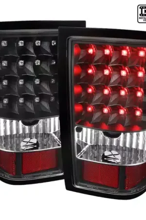 SPEC-D Black LED Tail Lights LT-RAN06JMLED-V2-TM | RealTruck Holiday Sale