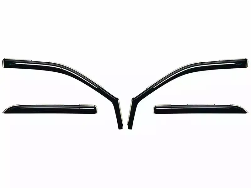 CLIM ART In-Channel Unbreakable Side Window Deflectors 617045 | RealTruck Markdown
