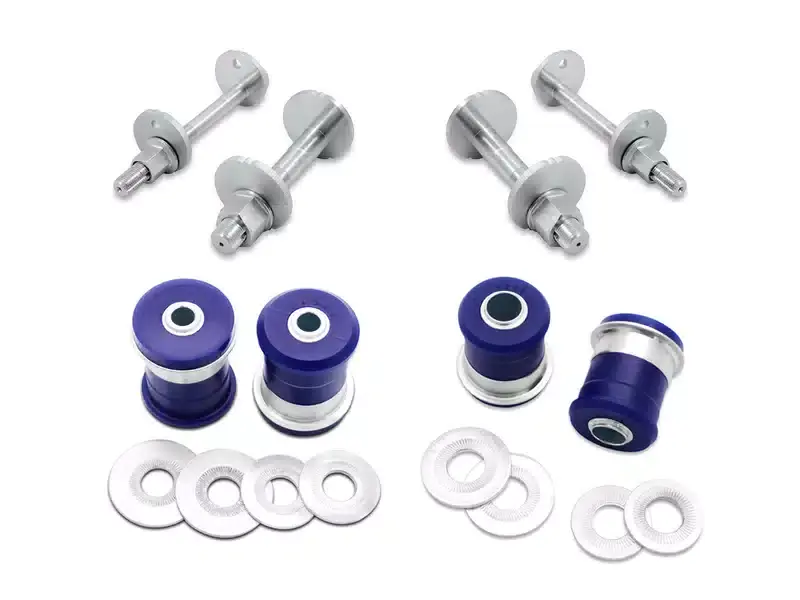 Fresh Stock SuperPro Front Lower Control Arm .Camber/Caster Offset Bushing & Camber Pin Combo TRC120LCAADJ | RealTruck