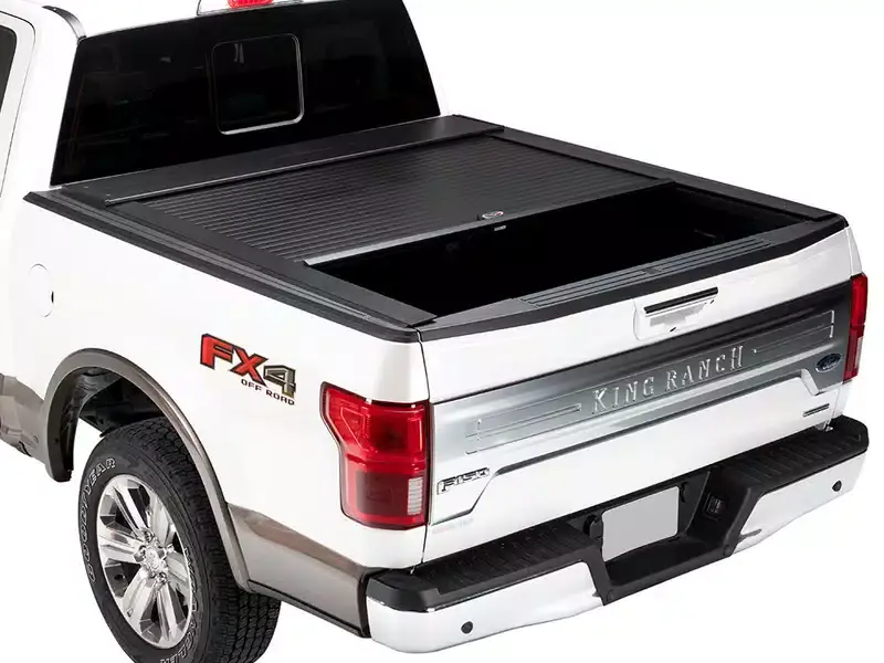 Trending Truck Covers USA Roll Matte Black Tonneau Cover CR263MT&TCU-AX-530 | RealTruck