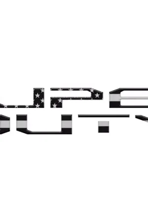 Tufskinz Tailgate Letter Inserts SUP073-GTO-047-G | RealTruck Limited Offer