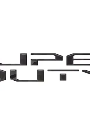 Super Sale Tufskinz Tailgate Letter Inserts SUP073-RBS-M | RealTruck