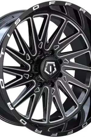 TIS Milled Gloss Black 547 Wheel 547BM-2107319 | RealTruck Brand New