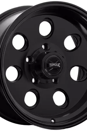 Torque Matte Black Heritage Wheel TW425C-17906204-12 | RealTruck Place Order