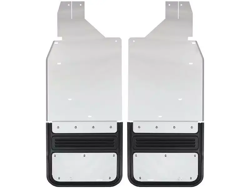 Truck Hardware Gatorback Custom Stainless Steel Mud Flaps GB756077 | RealTruck No Minimum Order