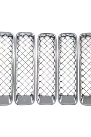 Next Day Delivery Trim Illusion Chrome Grille Overlay ABS490 | RealTruck