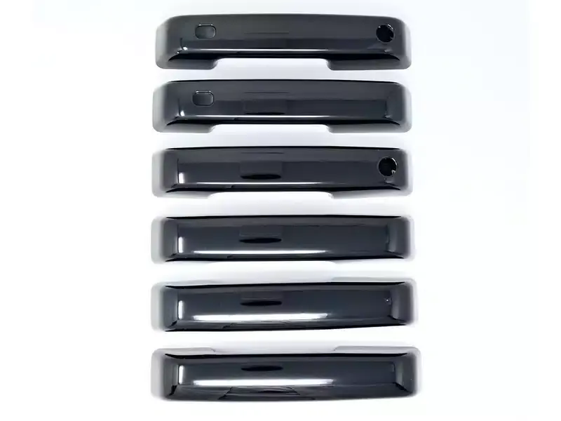 Trim Illusion Gloss Black Door Handle Covers DH6331BLK | RealTruck Affordable
