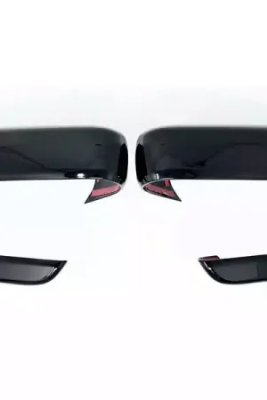 Trim Illusion Glossy Black Mirror Covers MC6330BLK | RealTruck Special Offer