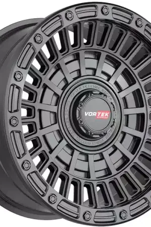 Place Order Vortek Matte Black VRD-705 Wheel 70520955412MB | RealTruck