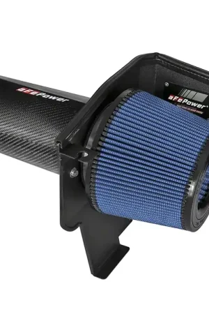 AFE Magnum FORCE Stage-2 Track Series Cold Air Intake with Pro 5R Oiled Filter; Carbon Fiber Hot Deal