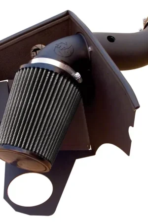 Free Delivery AFE Magnum FORCE Stage-2 Cold Air Intake with Pro DRY S Filter; Black