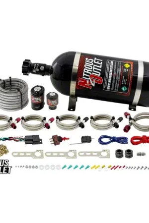 Nitrous Outlet EFI Dual Nozzle System; 12 lb. Bottle Best Price