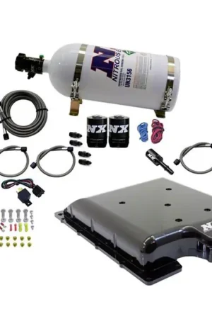 Nitrous Express Integrated Nitrous System with Supercharger Lid; 10 lb. Bottle Shop Now