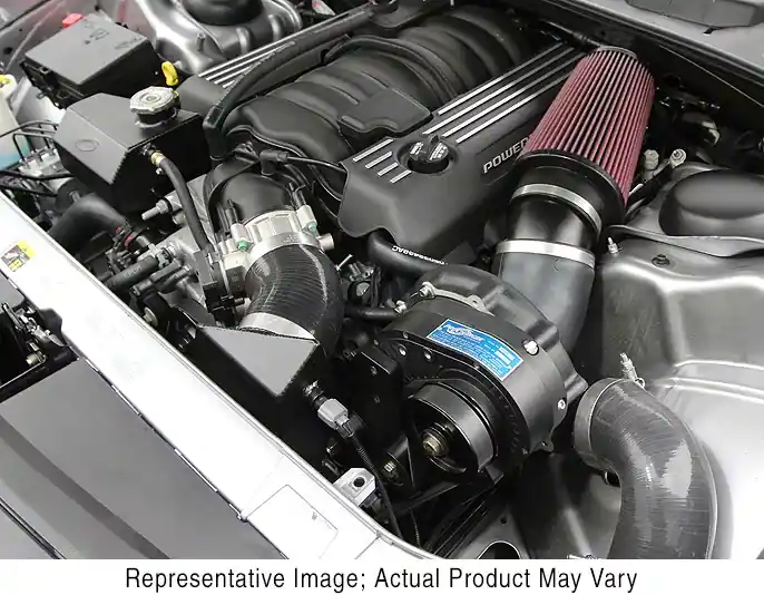 Procharger High Output Intercooled Supercharger Complete Kit with P-1SC-1; Satin Finish Direct From Manufacturer