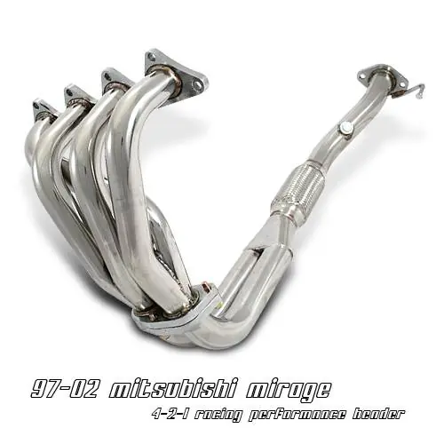 Best Choice Mitsubishi Mirage Option Racing Racing Exhaust Header - 43-35127