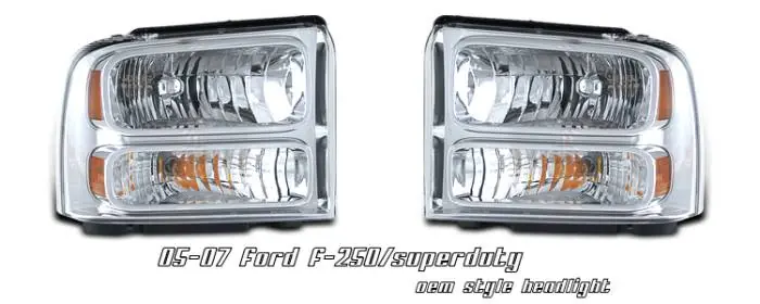 Ford Superduty Option Racing Headlight - 10-18173 Genuine