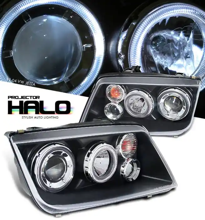 Volkswagen Jetta Option Racing Projector Headlight - 11-45271 Premium