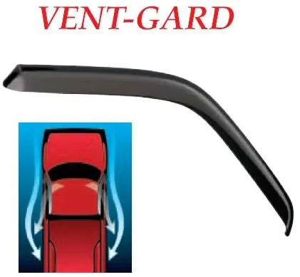 Mazda Protege GT Styling Vent-Gard Side Window Deflector Weekend Sale