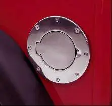 Free Shipping Jeep Wrangler Rampage Billet Style Gas Cover - 75001