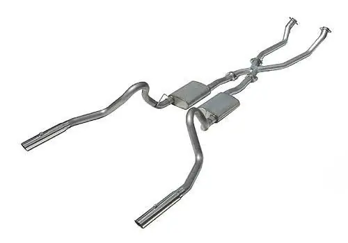 Ford Mustang Pypes 409 Stainless Steel Dual Pipe Conversion Kit - 20026 Luxury