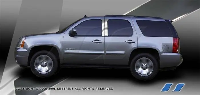 Wholesale GMC Sierra SES Trim Pillar Post - 304 Mirror Shine Stainless Steel - 4PC - P192