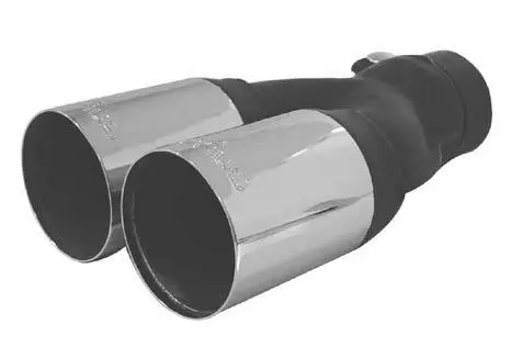 BMW 3 Series Remus Dual Exhaust Tips Left & Right Side - Round - 0010 04G Latest