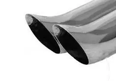 Markdown Mercedes-Benz SLK Remus Rear Silencer with Dual Exhaust Tips - Round - 508500 0562