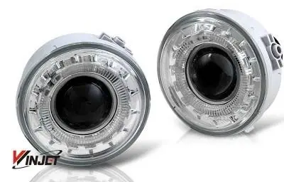 Ford F150 WinJet Halo Projector Fog Light - Clear - WJ30-0155-09 Time-Limited