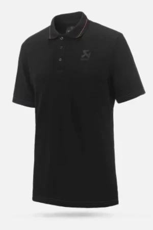 Akrapovic Corpo Polo Black Mens - XL — PMD Premier Motoring Development Crafted