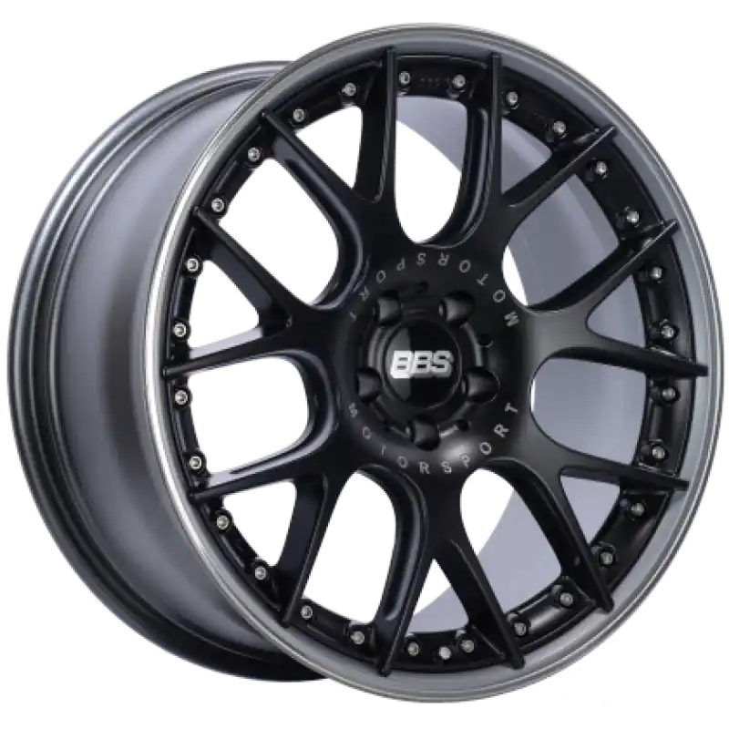 BBS CH-RII 22x11.5 5x130 ET50 / 71.6 CB Satin Black Center Platinum Li — PMD Premier Motoring Development Final Sale