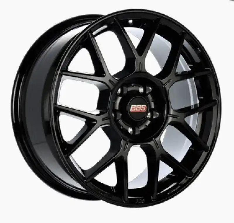 Free Returns BBS XR 18x8 5x112 ET28 Black Gloss Wheel -82mm PFS/Clip Required — PMD Premier Motoring Development