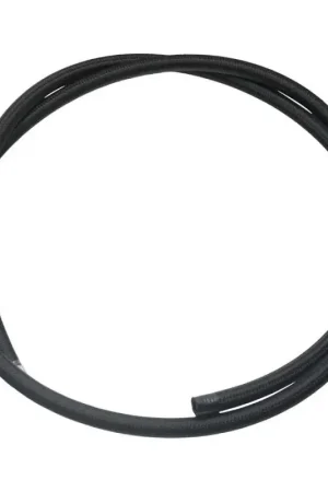 Best Seller DeatschWerks 10AN Black Nylon Braided PTFE Hose - 6ft — PMD Premier Motoring Development