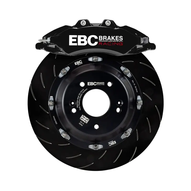 EBC Racing 07-13 BMW M3 (E90/E92/E82) Black Apollo-6 Calipers 380mm Ro — PMD Premier Motoring Development Order Now