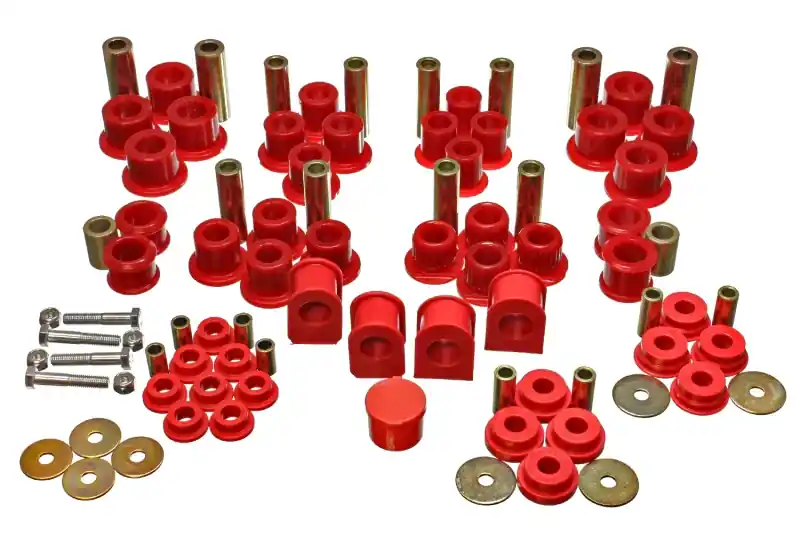 Warranty Included Energy Suspension 99-04 Ford F-250 4WD Superduty Red Hyper-flex Master — PMD Premier Motoring Development