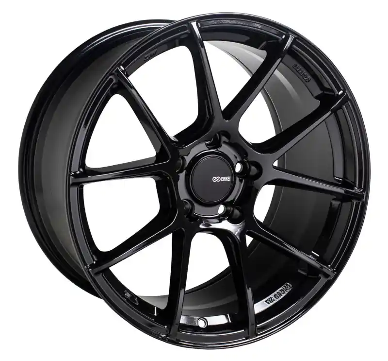 Brand New Enkei TS-V 18x8.5 5x100 45mm Offset 72.6mm Bore Glass Black Wheel — PMD Premier Motoring Development