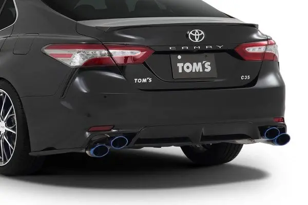 TOM’S Racing Stainless Axleback Exhaust System – 2018 Toyota Camry XSE — PMD Premier Motoring Development Low Price