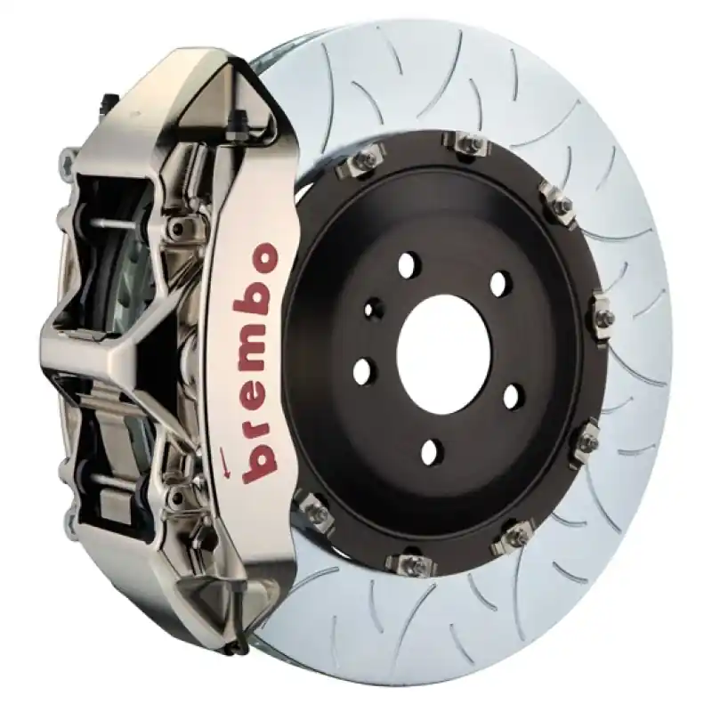 Limited Offer Brembo 06-12 S3 (8P) Front GTR BBK 6 Piston Billet380x34 2pc Rotor Slo — PMD Premier Motoring Development