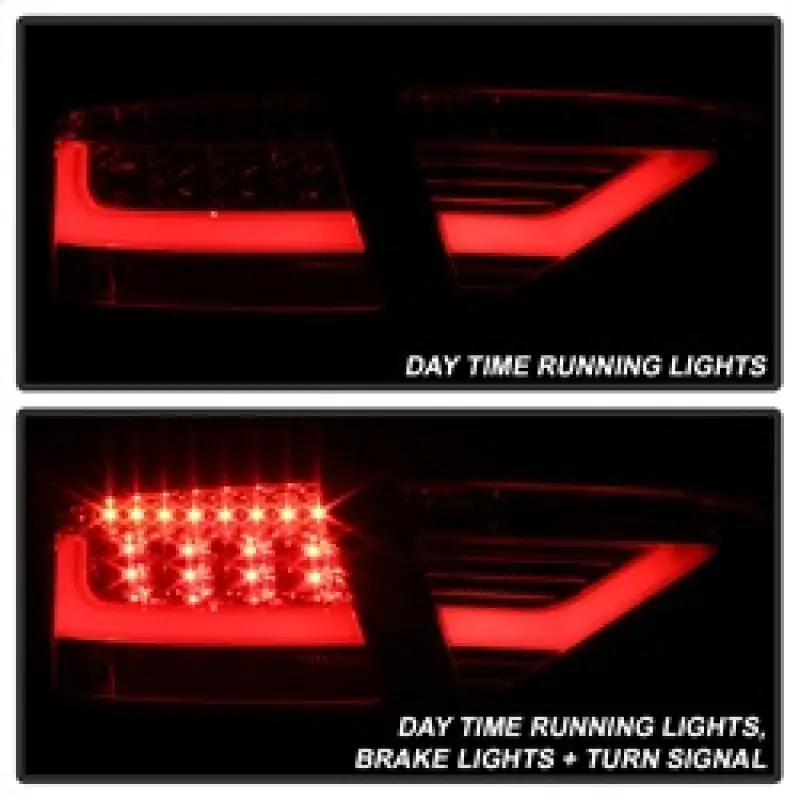 Spyder 08-12 Audi A5 LED Tail Lights - Red Clear ALT-YD-AA508V2-LED-RC — PMD Premier Motoring Development Grab Now