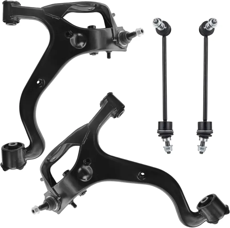 4pc Front Lower Control Arms Sway Bar Links Suspension Kit No Minimum Order