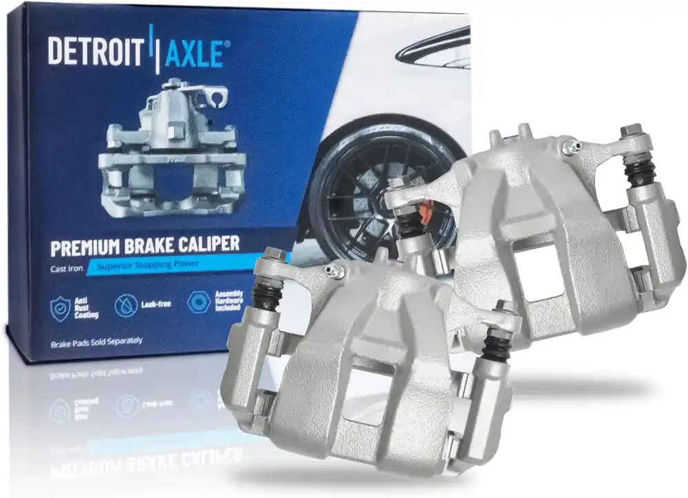 Professional Grade Pair Front Brake Calipers (Remanufactured)
